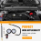 Cylinder Leak Down Tester Tool Gasoline Engine Compression Set TU-21 Detector with Dual Gauges 5