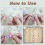 84Pcs Beadable Keychains Set,Keychains Bulk for Keychain Making Accessories with Silicone Beads Spacer 5