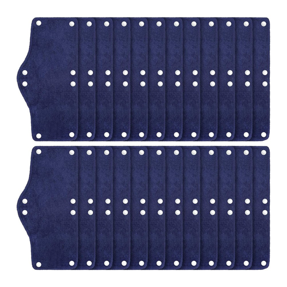 24 Pieces Hard Hat Sweatband, Cotton Helmet Sweatband Liner, Washable Sweat Band Reusable Safety Band,A 4853736832515