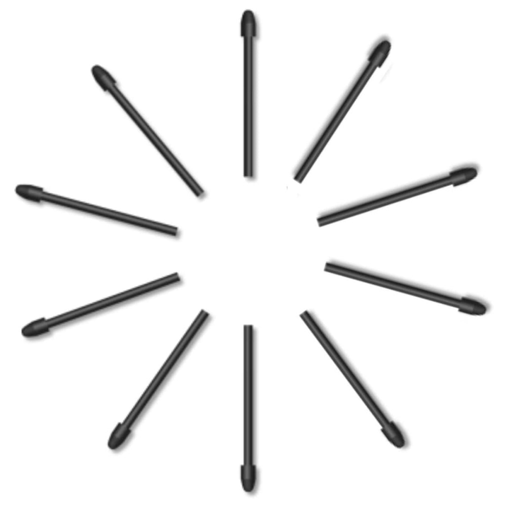 10 Pack Replacement Nibs Pn05a Compatible With Digital Pen Stylus Pw517 For Display Kamvas 12 4853736842675