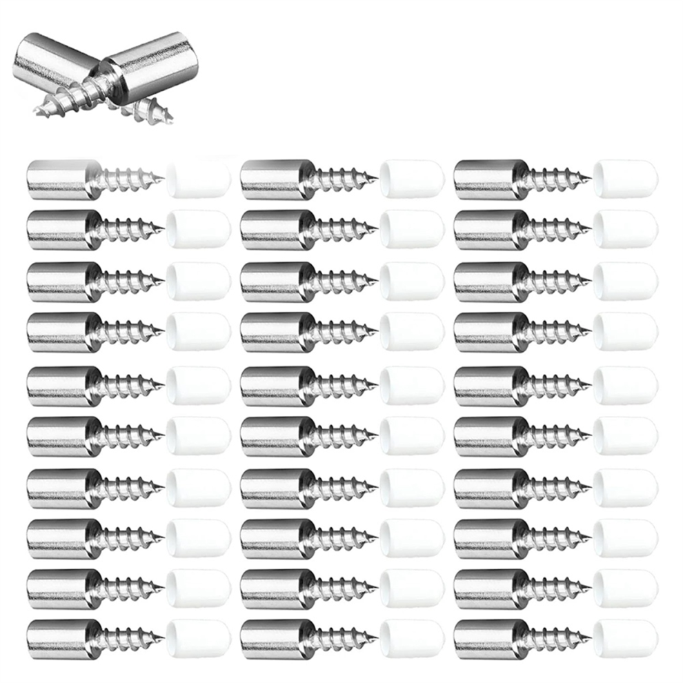 Fixed Support Self-Tapping -Screw, Cabinet Glass Partition Nails , with Rubber Sleeve Screw Plate-image-OPC-PJ86Y5W-NEW