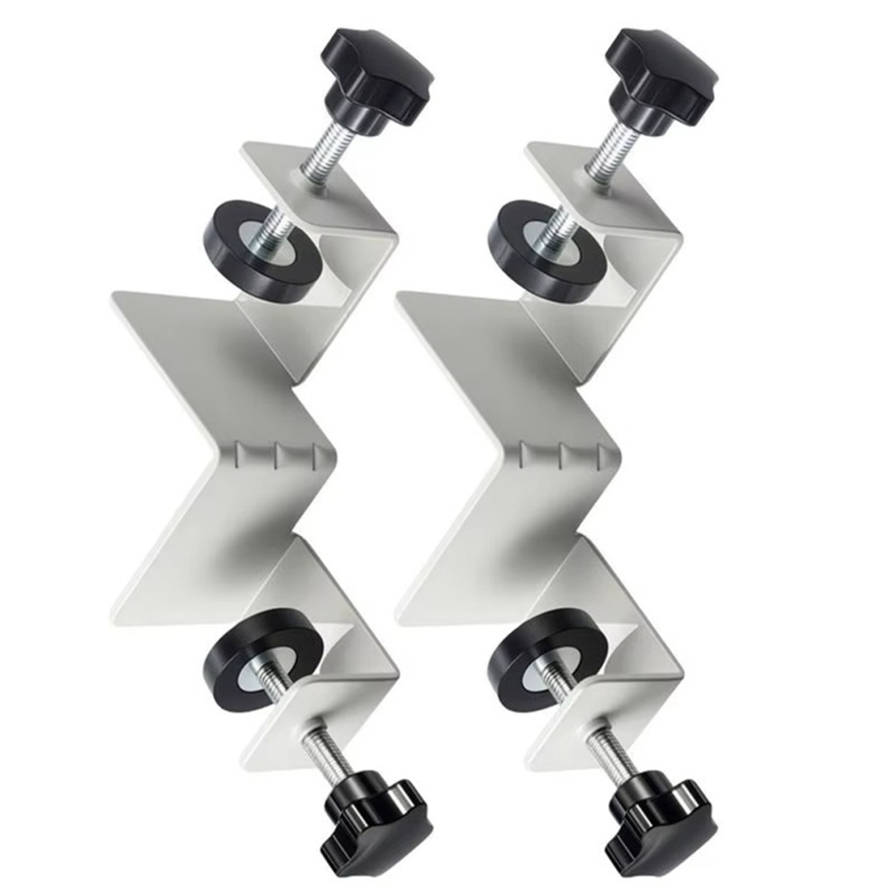 Right Angle Clamp 90 Degree 2 Pieces Corner Clamps T-Shaped Positioning Squares Clamping Tool With Adjustable Swing Jaw 4853736839064
