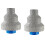 Diamond Beveling Chamfer Bits for Tile, Marble, Glass, , Ceramic, Countersink Drill Bit 2 Pack 8