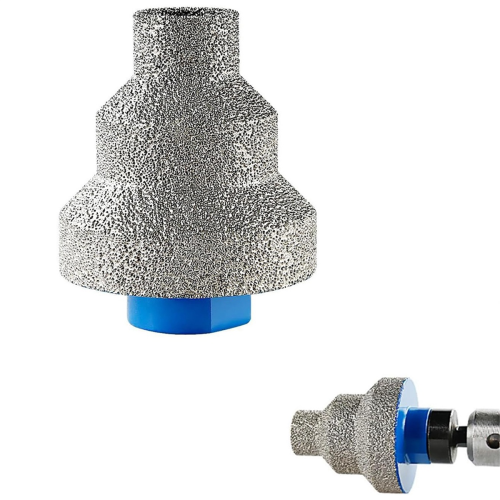 Diamond Beveling Chamfer Bits for Tile, Marble, Glass, , Ceramic, Countersink Drill Bit 2 Pack 1