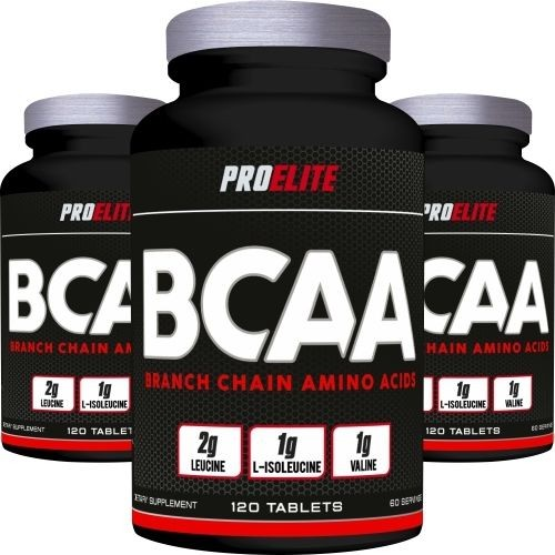 BCAA Amino Acids 120 Tablets Protein Muscle Growth Strength & Power UK