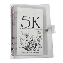 12-Month Envelopes Money Saving Challenge Binder, 12 Month Savings Challenge, Binder 5K
