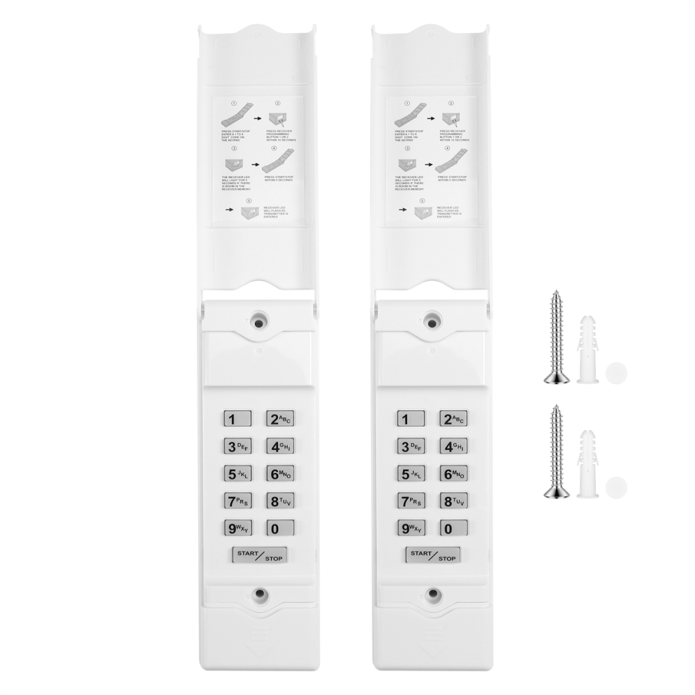 2Pcs For Linear Garage Door Opener Keypad, Mdtk Keypad Compatible With 4853736852346