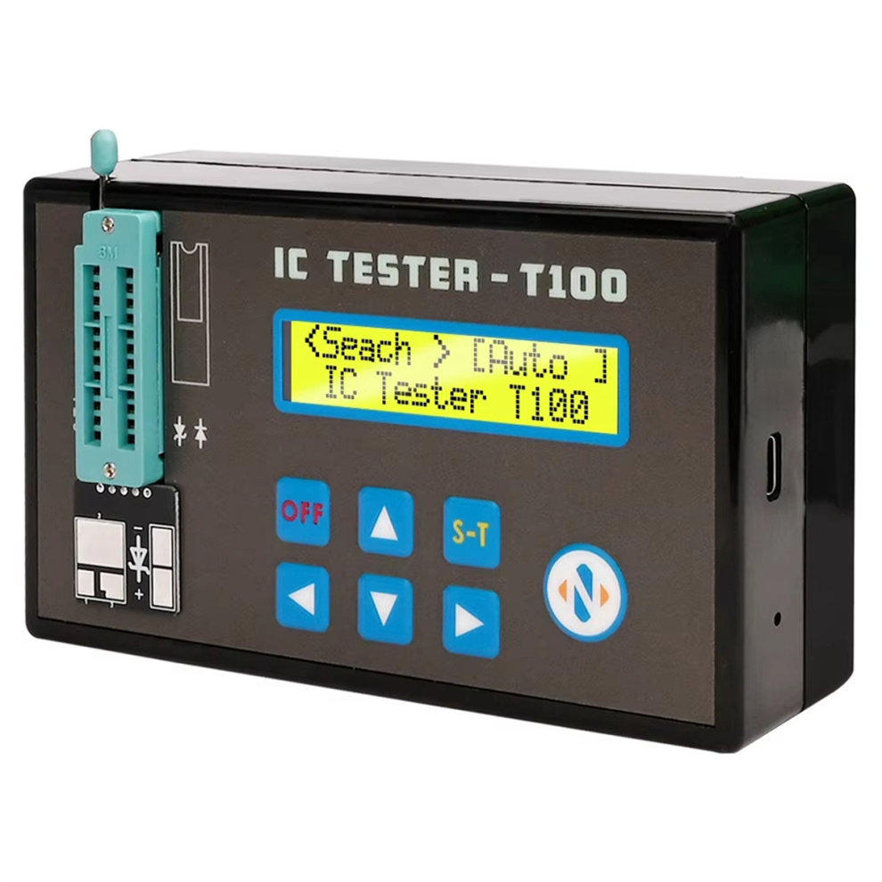 Handheld Rechargeable Led Integrated Circuit Tester Transistor Diode Triode Digital Ic Chips Detector 4853736852285
