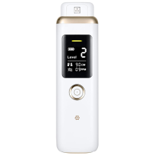Oral Odor Freshening Rate Detector, Portable Breath Monitor with Real-Time Checking, Professional White