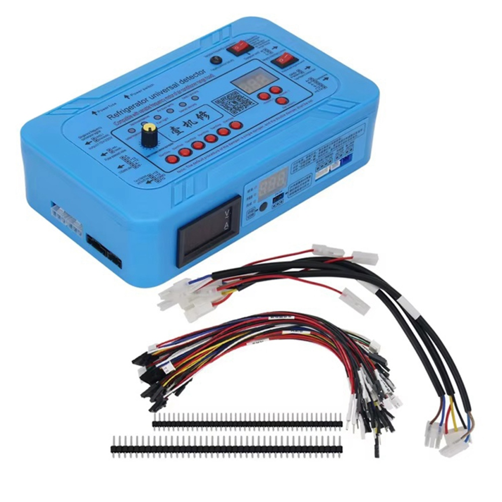 18-In-1 220V Universal Inverter Refrigerator Compressor Detector Fan Damper Board Solenoid Valve Fault Tester 4853736851455