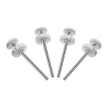 4Pcs Universal Baby Gate Threaded Spindle Rod, M8 Replacement Bolt Part for & Pet Pressure Mounted Safety Gates A