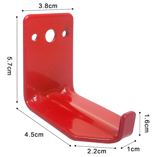 Fire Extinguishe Mount, Wall Hook, Bracket Up to 40 Lbs Extinguishers, Suitable for 12 Pack 1