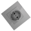 Mechanical Button Switch 1/2Gang 1Way Light Wall Electrical Socket TV CAT6 Glass Panel 6