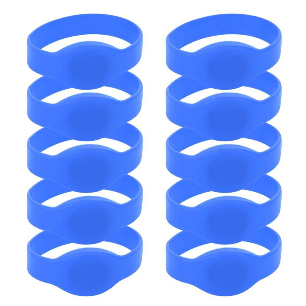 10Pcs Rfid Wristband, 125Khz Ip68 Id Card Sauna Access Control Wristband For Hotel Swimming Pool Room 4853736856269