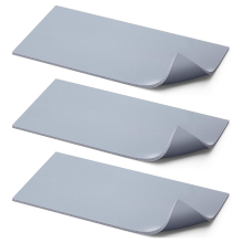 3Pcs Silicone Heat- Cover Pad 1/8In X 4In 8In Foam- Mat Accessories Double Sided for HTV Heat Transfer Vinyl