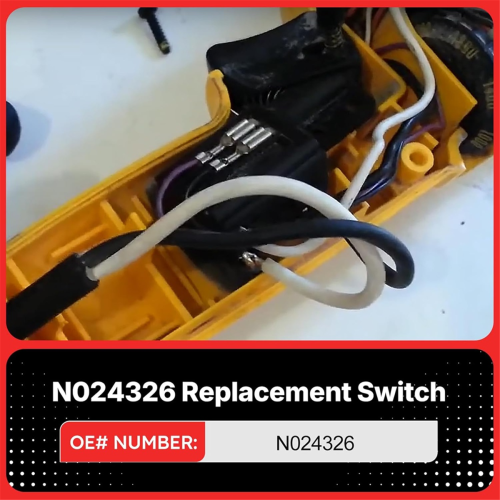 N024326 Polisher Switch Replacement for DWP849, DWP849X, DWP849X-AR, DWP849X-B2, DWP849X-B3, DWP849X-BR 2
