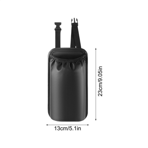 Car FireExtinguisher Fixed Bag, Mount Holder Pack, Water Cup Storage for Seat 2