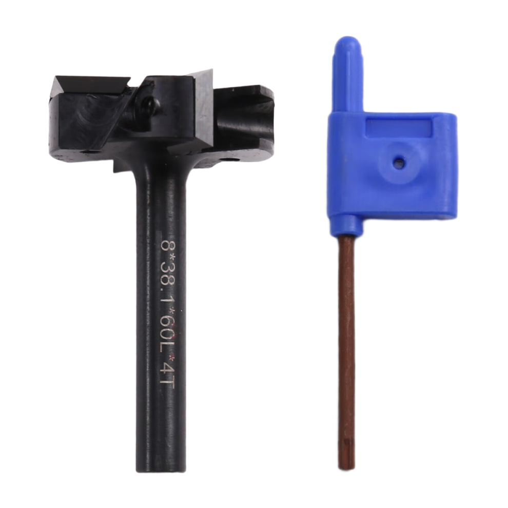 Milling Cutter Cnc Spoilboard Surfacing Router Bit 8Mm Shank Insert Carbide Slab Flattening Wood Planer 4853736865575