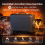 Fireproof Document Box with Combination Lock, Water Hard Case Safe for Important Documents Certificates 2