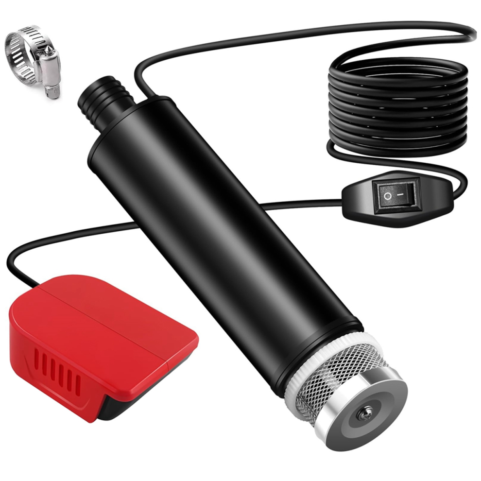 Cordless Submersible Water Pump For 20V Max Battery Portable Transfer Camping Tub Garden Fish Tank 4853736872962