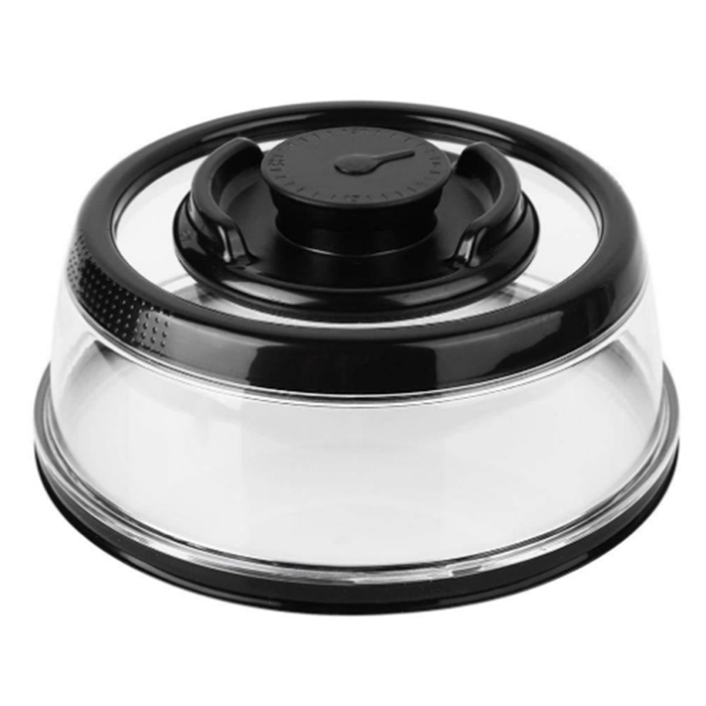 Jehiatek Tight Food Container Plate Platter Lid Vacuum Fresh Cover Air-Tight Sealer Reusable For Kitchen