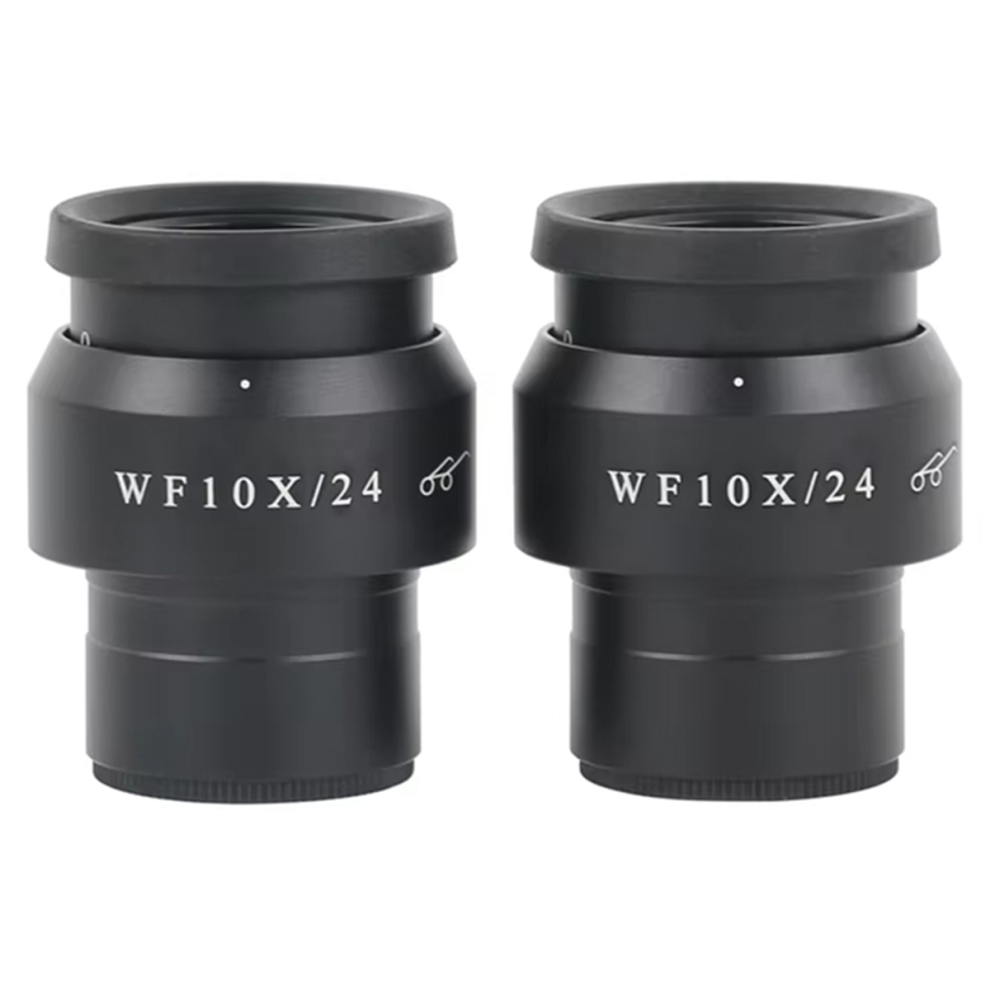 2Pcs Wf10x/24Mm Microscope Eyepiece Wide Field Binocular Stereo Lens Accessories 4853736868156