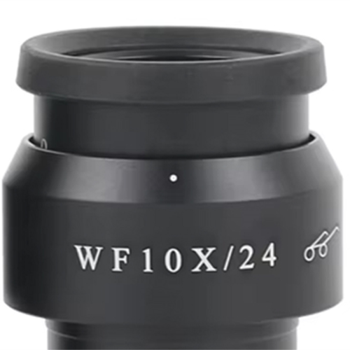 2pcs WF10X/24MM Microscope Eyepiece Wide Field Binocular Stereo Lens Accessories 1