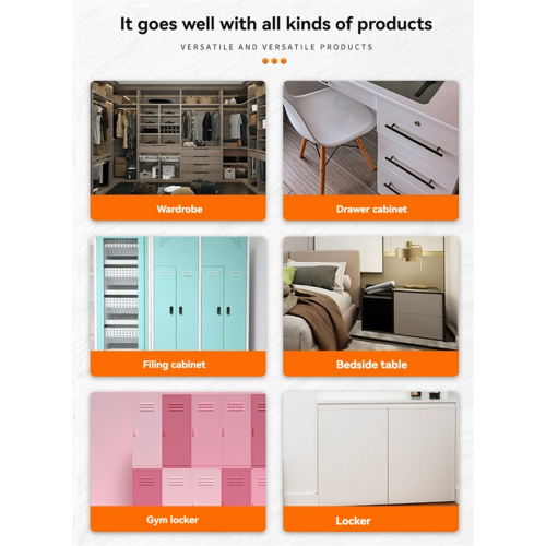 Intelligent Electronic Password Cabinet Door Lock Digital Key Pad Easy Installation Keyless Locks Drawer 2