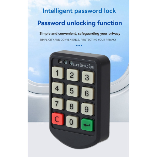 Intelligent Electronic Password Cabinet Door Lock Digital Key Pad Easy Installation Keyless Locks Drawer 1
