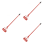 Electric Cement Stirring Rod Hexagonal Handle Impact Drill Mixing Paddle Putty Powder Mixer Attachment 1