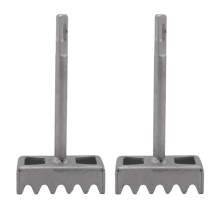 SDS Plus Square Hole Cutter for 86-Type Electrical Junction Boxes, Heavy-Duty Concrete Wall Punch Tool 2 Pack