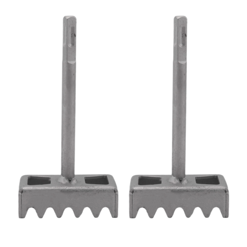 SDS Plus Square Hole Cutter for 86-Type Electrical Junction Boxes, Heavy-Duty Concrete Wall Punch Tool 2 Pack