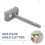 SDS Plus Square Hole Cutter for 86-Type Electrical Junction Boxes, Heavy-Duty Concrete Wall Punch Tool 2 Pack 5