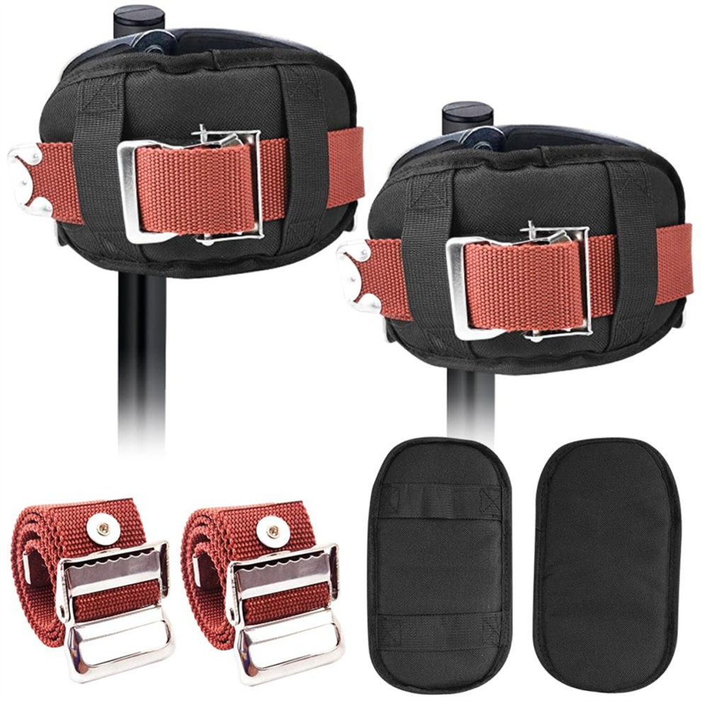 4Pcs Drywall Stilts Leg Band Straps, Stilt Replacement Part Straps,Adjustable Fixation Strap Kit 4853736874355