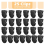 25 Pcs Cubicle Clips Fabric Panel Partition Wall Clip Office Photos for Notes Standard Size 2