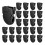 25 Pcs Cubicle Clips Fabric Panel Partition Wall Clip Office Photos for Notes Standard Size 7