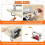 Stainless Steel Polymer Clay Roller Machine Set Includes Presser for DIY Craft Projects 5
