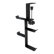 4 Tier Desk Hook, Under Handbag Hanger Purse Hook for Table,for Mount Adjustable Can Bags, Umbrellas