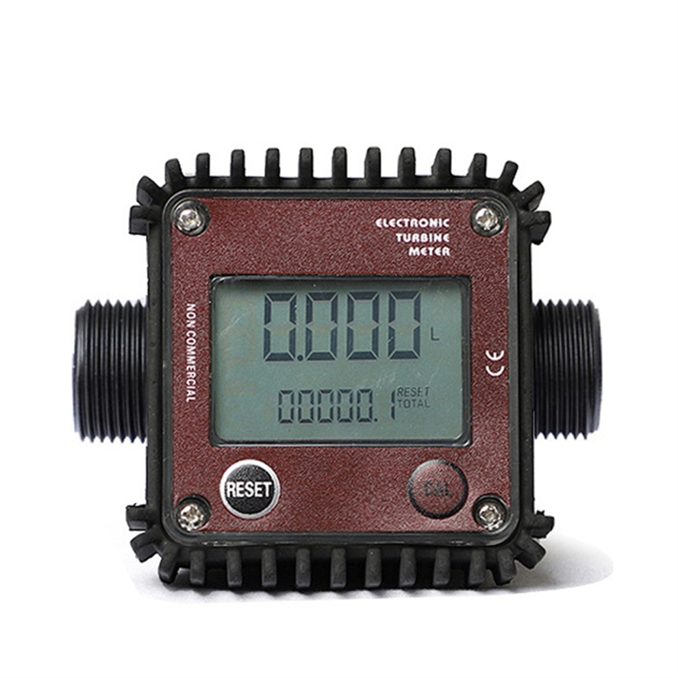 K24 Digital Gear Flow Meter Electronic Liquid Water Sensor For Chemicals 4853736892885
