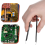 Keyboard Removal Tool Kit, Keycap Puller,Switch Puller,Lubrication Pen,Cleaning Brush,Four-Jaw Gripper and Puller 5