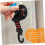 4 Pack Window Suction Cup Hooks Rotation Secure Heavy Duty for Glass Car Camping Van Bathroom 2