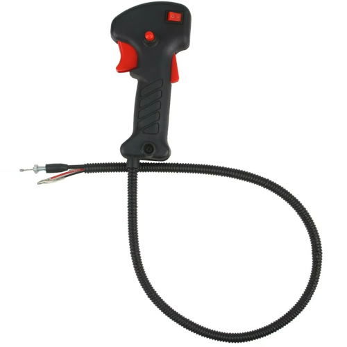 1Pcs Length 80cm 19mm Pipes Orange Strimmer Trimmer Brush Cutter Handle Switch Throttle Trigger Cable 1