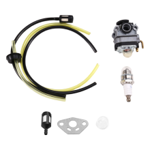 Leaf Blower Carburetor with Sparking Plug Air Filter Kit for RB24EA