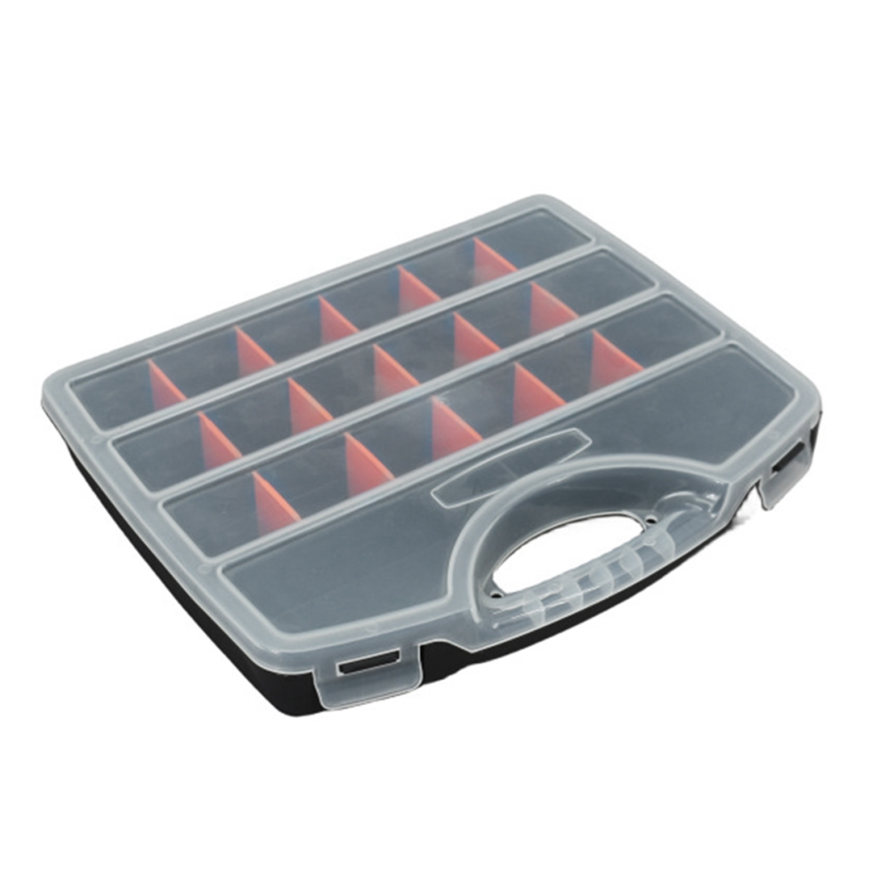 Portable Plastic Parts Box Screw Hardware Storage Material Compartment Boxes Electronic Component Tool 4853736888710