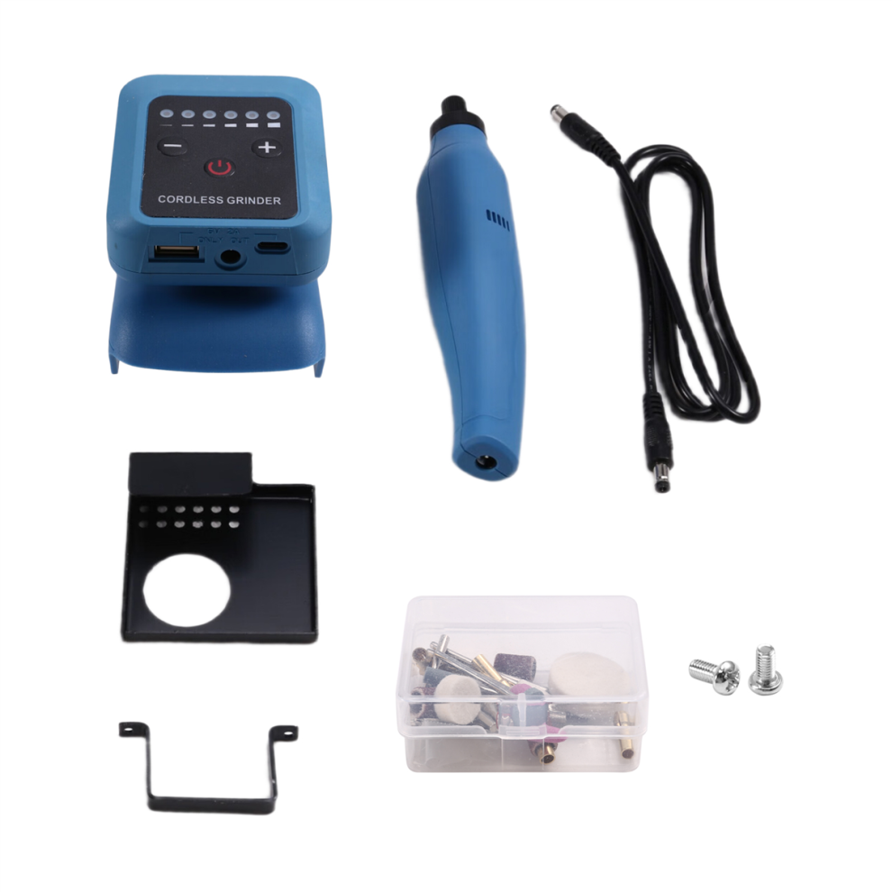 80W Electric Grinder Kit No-Load To 18000Rpm Rechargeable Diy For 18V-21V Battery 4853736888260