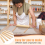 12 Pcs Pottery Tools 1 Wood Rolling Pin Wedging Board/Linen Tablecloth and 10 5 Size Teaching 2