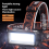 COB LED Work Headlamp High Powerful Sensor Headlight Type-C Rechargeable Torch Waterproof Camping Fishing Search Lantern 2