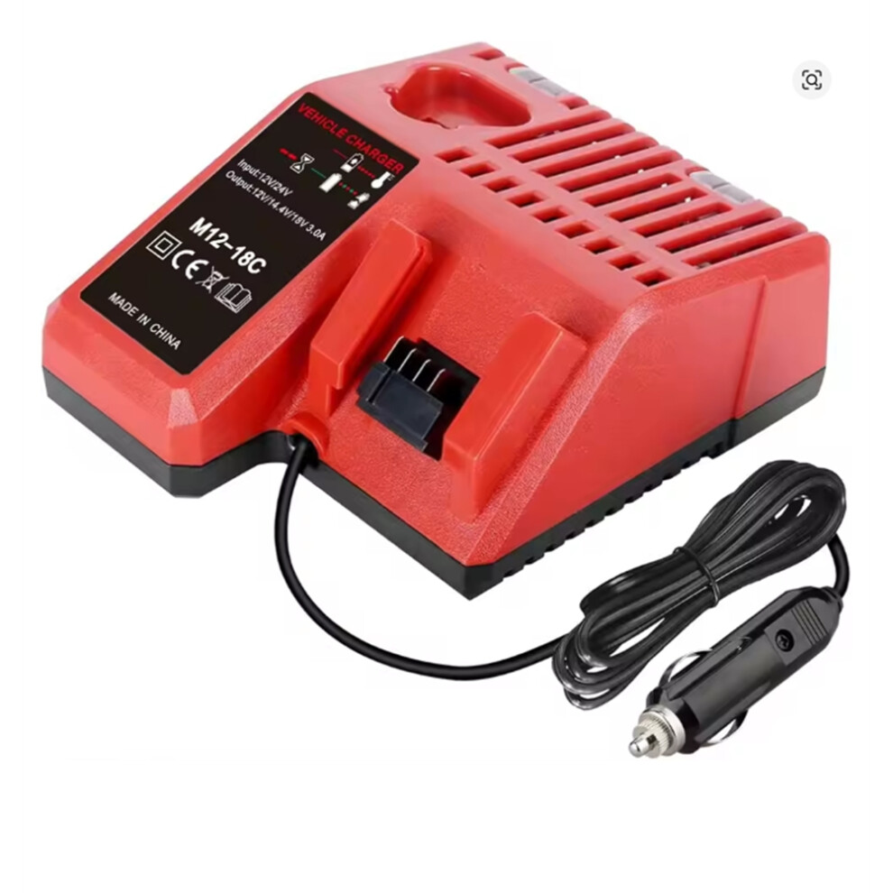 Battery Charger For 12V 14V 18V Plug With Led Indicator Car Light 4853128036798