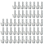 50 Pcs Cable Support J-Hook, 3/4 Inch Hooks for Hanging, Wall Mount Galvanized J 1