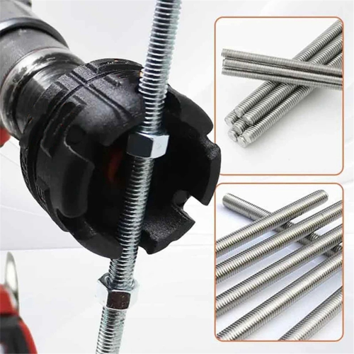 Nut Zipper Drill Attachment for Fast and Bolt Removal,Nut Remover Extractor Conduit Racks Socket Wrench 1